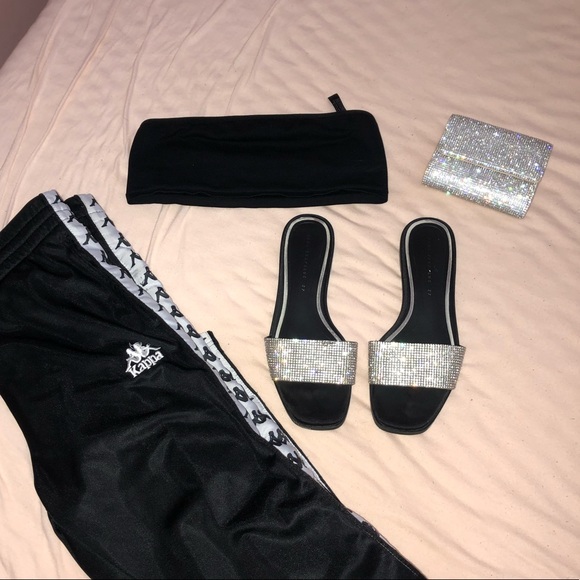 diamanté slides